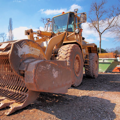 Bulldozer Used for Construction